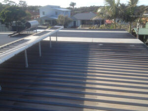 Solar roof panels